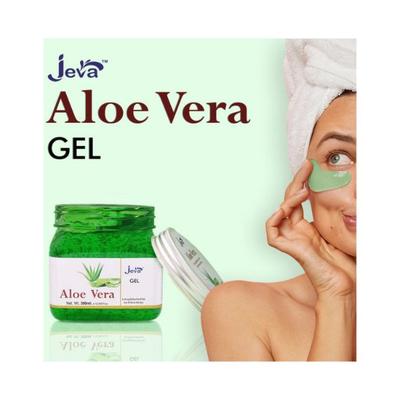 Jeva Aloevera Gel for Young Radiant Skin and Hair 380 ml - Face Gels