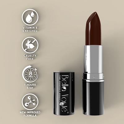 Bella Voste Sheer Creme Lust Lipstick Mocha Magic 13 4.2 Gm - Lipsticks