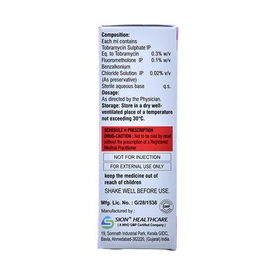 TOBIZAP F Eye Drops 5ml - Eye Infections-Eaa