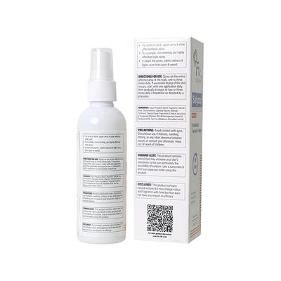 Fixderma Salyzap 2% Salicylic Acid Body Acne Spray For Acne on Back, Shoulders, Neck & Chest 100 ml - Scrubs & Exfoliants