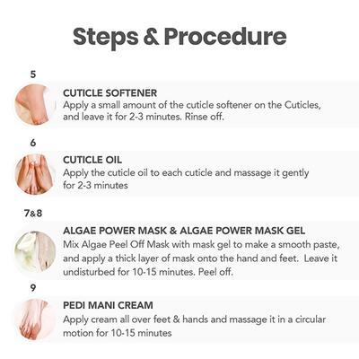 O3+ Pedilogix Pro Algae Pedicure and Manicure Kit 1's - Manicure & Pedicure Kits