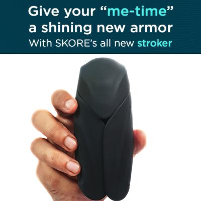 Skore Armour Rechargeable Massage Sleeve 1's - Massagers And Vibrators
