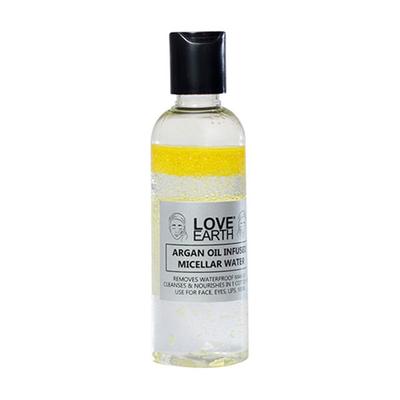 Love Earth Argan Oil-Infused Micellar Water Makeup & Pollutant Remover 100 ml - Make Up Removers