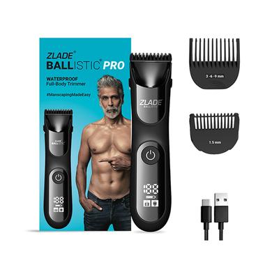 Zlade Ballistic Pro Full-Body Manscaping Trimmer with Ceramic Blades Waterproof 430 gm - Trimmers