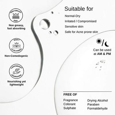 The Formularx Barrier Plus Peptide Ceramide Moisturizer for Dry, Normal, & Sensitive Skin 50 gm - Face Moisturizers