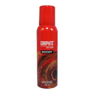 GRAPHITE WOODY NO GAS DEO CAN 120 ml - Deodorants/Roll-Ons