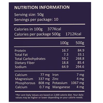 Nourish You Tricolor Quinoa Seeds 500 gm - Nutritional Bars