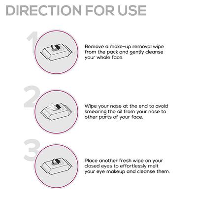 RENEE Makeup Removal Wipes (Pack of 30) 30's - Make Up Removers