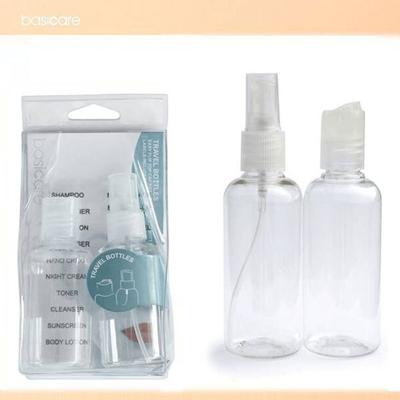 Basicare Cosmetic Travel Bottles (pack of 2) 1's - Others