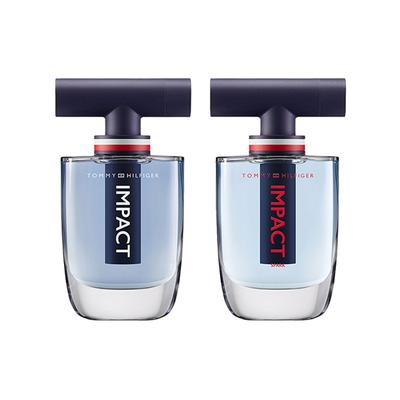 Tommy Hilfiger Impact 100ml + Spark 50ml Eau De Toilette 2's - Men Perfumes (Edt/Edp)