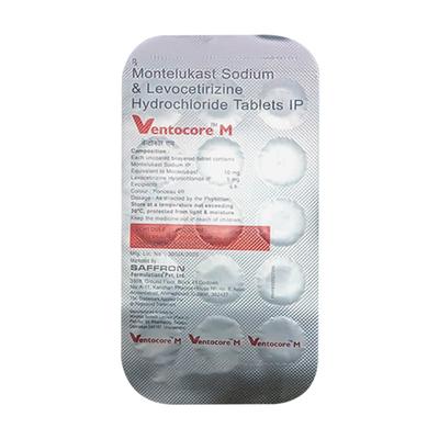 VENTOCORE M Tablet 15's - Allergies-Ant