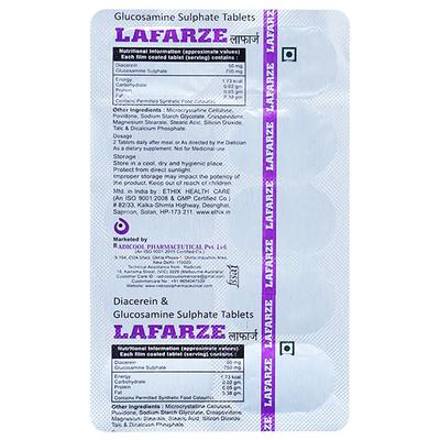 LAFARZE Tablet 10's - Arthritis-Oth