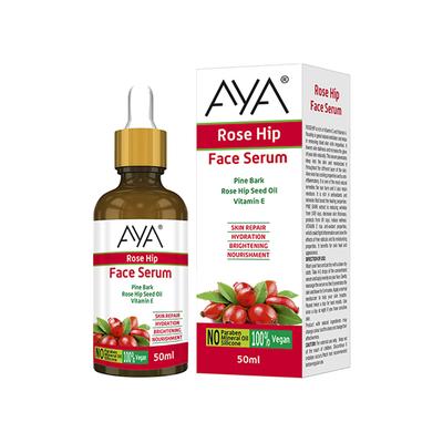 Aya Rosehip Face Serum For Skin Repair, Hydration, Brightening & Nourishment, No Mineral Oil 50 ml - Face Serum