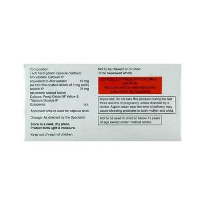 Atchol Asp Capsule 15'S - High Cholesterol-Dys