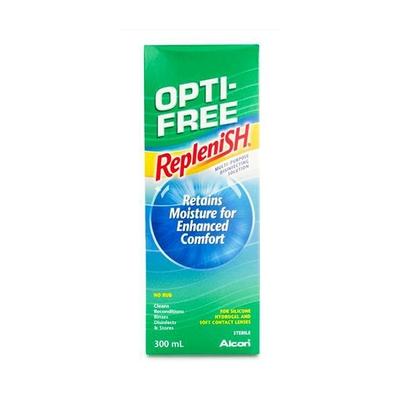 OPTI-FREE Replenish Multipurpose Disinfecting Solution 300 ml - Eyecare Lenses