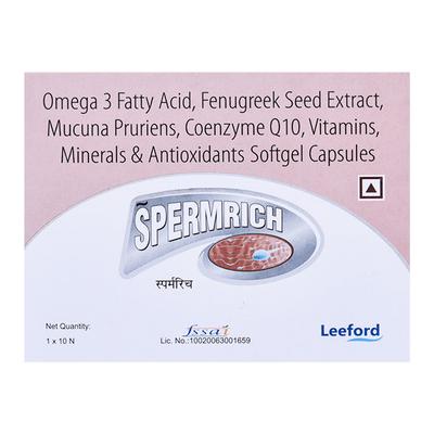 SPERMRICH Capsule 10's - Supplements-Vam