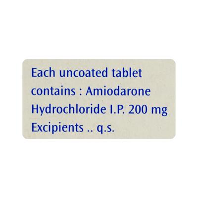 CORDARONE X Tablet 15's - Arrhythmiasis