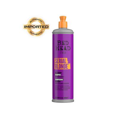 Bed Head Tigi Serial Blonde Restoring Shampoo for Blonde Coloured and Damaged Hair 600 ml - Shampoos