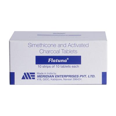 FLATUNA Tablet 10's - Ulcer/Reflux/Flatulence-GIT