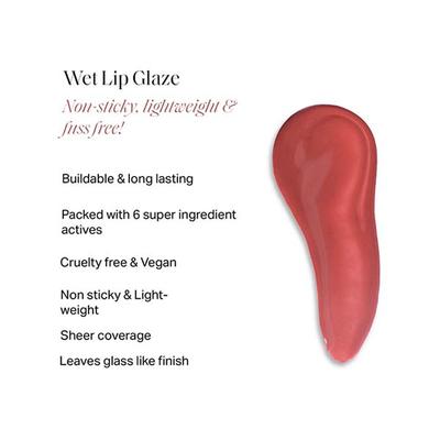 Diam Beauty Wet Lip Glaze, Wine Not 5 ml - Lip Glosses