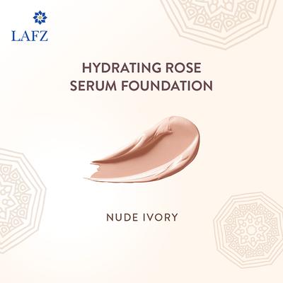 Lafz Rose Serum Foundation, Ivory 30 ml - Foundation
