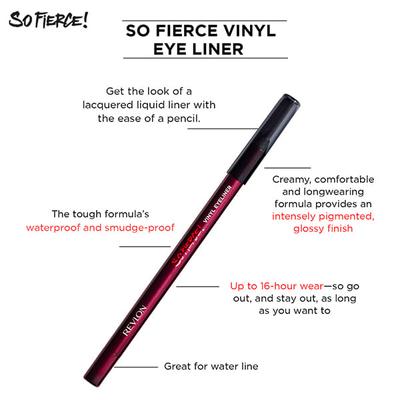 Revlon So Fierce Vinyl Eye Liner - Righteous Rum 1.2 Gm - Eyeliners