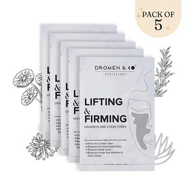 Dromen and Co Lifting and Firming Undereye and Cheek Strips 5's - Sheet Masks
