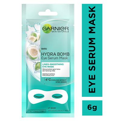 Garnier Hydra Bomb Eye Serum Mask, Coconut Water 6 gm - Eye Masks