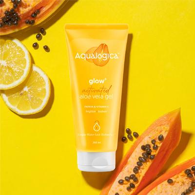 Aqualogica Glow Plus Activated Aloe Vera Gel 200 ml - Face Gels