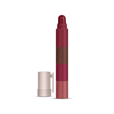 Tnw The Natural Wash Lipstack-01 Playlist, Longstay Lipstick Set, Four Shades 6.4 gm - Lipsticks