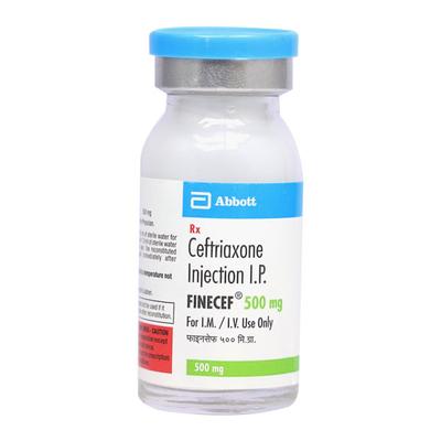 Finecef 500mg Injection 1'S - Bacterial Infections-Cep