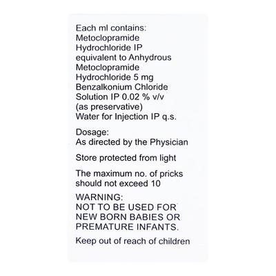 Perinorm Injection 20ml - Vomitting/Emesis-Ant