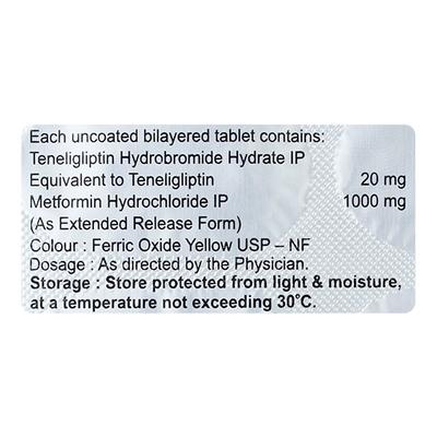 VIDGLIT M FORTE Tablet 10's - Diabetes-Ant