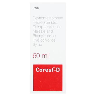COREST D Syrup 60ml - Cough And Cold-Cou