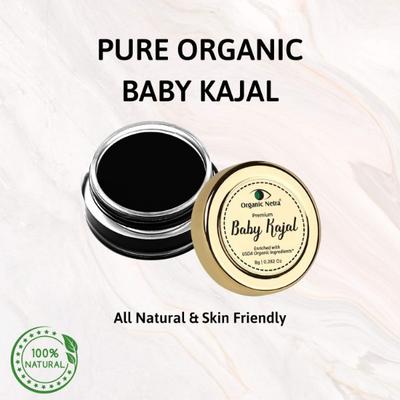 Organic Netra Premium Baby Kajal 8 gm - Baby Grooming
