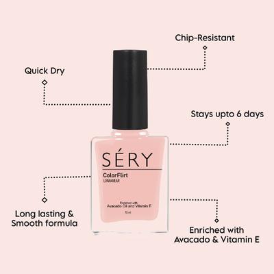 SERY Colorflirt Nail Paint -Summer love- 10 ml - Nail Polish