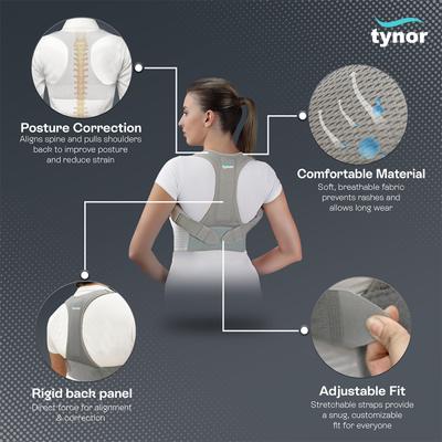 Tynor Posture Corrector (Child) (A 33) - Abdomen/Neck/Arm/Elbow Supports