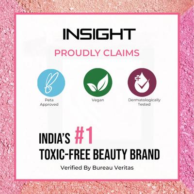 Insight Cosmetics Glow Play Blush & Highlighter Flamingo (4 In 1) 12 gm - Blushes