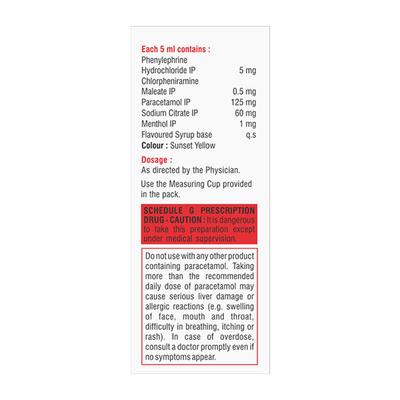NUHIST Syrup 60ml - Cough And Cold-Cou