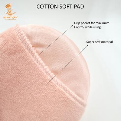Majestique Powder Puff, Puff, Cotton Pad, Super Soft Pure Cotton Puff 1's - Sponges & Applicators