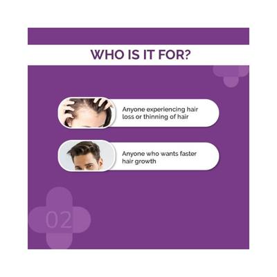 The Derma Co. Multipeptide Hair Serum for Hair Growth Day + Night 60 ml - Face Serum