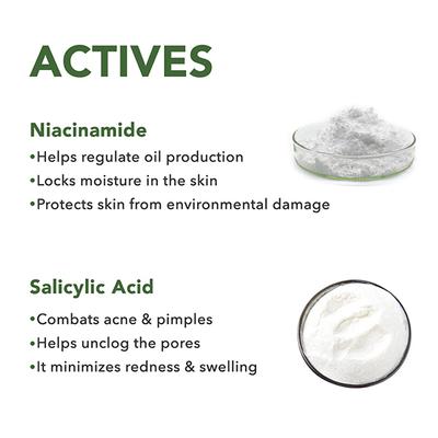 Skivia Anti-Acne Mini Face Serum with Niacinamide & Tea Tree Oil -Unisex 15 ml - Hair Serums