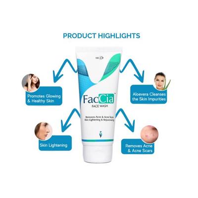 Faccia Facewash 100 ml - Face Washes