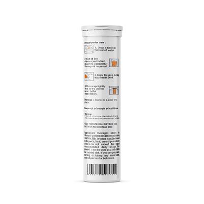 Healthvit Apple Cider Vinegar Sugar Free Effervescent Tablet - Green Apple Flavour 10's - Apple Cider Vinegar - Acv