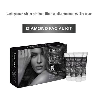 Aryanveda Diamond Facial Spa Kit for All Skin Type 55 gm - Skin-Treatment