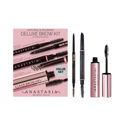 Anastasia Beverly hills Natural & Polished Deluxe Brow Kit - Medium Brown 8.1 ml - Eyebrow Pencils & Enhancers