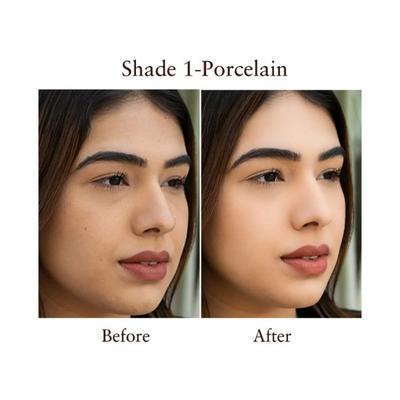 Just Herbs Mattiying & Hydrating Spf 15 Compact Powder & Vitamin E For Women, Porcelain 9gm - Compact Powder