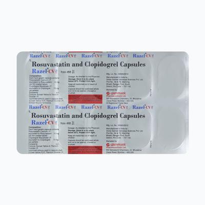 Razel CV 10/75mg Capsule 10'S - High Cholesterol-Dys