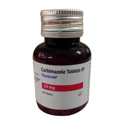 Thyrocab 10mg Tablet 100'S - Hyperthyroidism-Ant