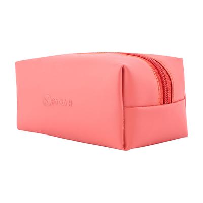 SUGAR Cosmetics Makeup Pouch - Peach 10 gm - Others